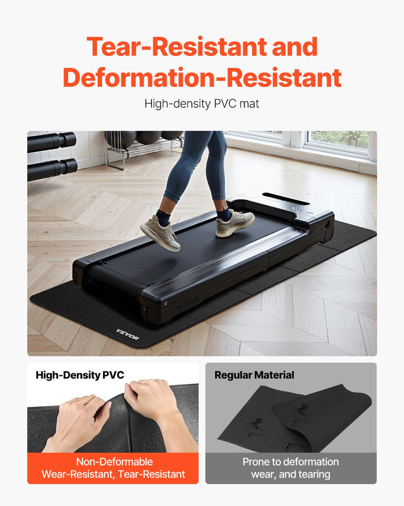 Foldable Walking Pad Treadmill Mat For Carpet Floor Exercise Equipment Mat