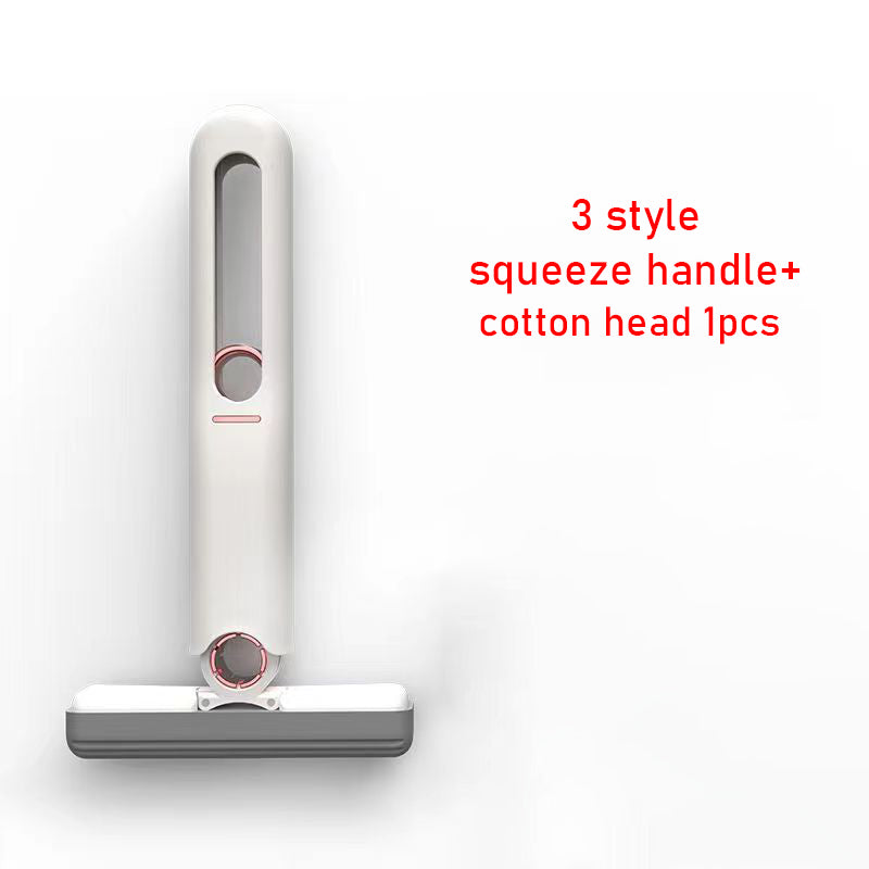 Portable Mini Squeeze Mop – Multi-Surface Cleaner for Tables, Cabinets, Glass & Floors