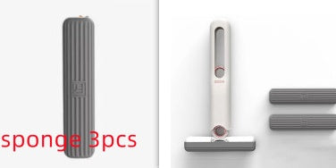 Portable Mini Squeeze Mop – Multi-Surface Cleaner for Tables, Cabinets, Glass & Floors